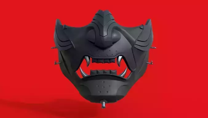 Jin Sakai Oni Mask - Ghost of Tsushima Cosplay Prop