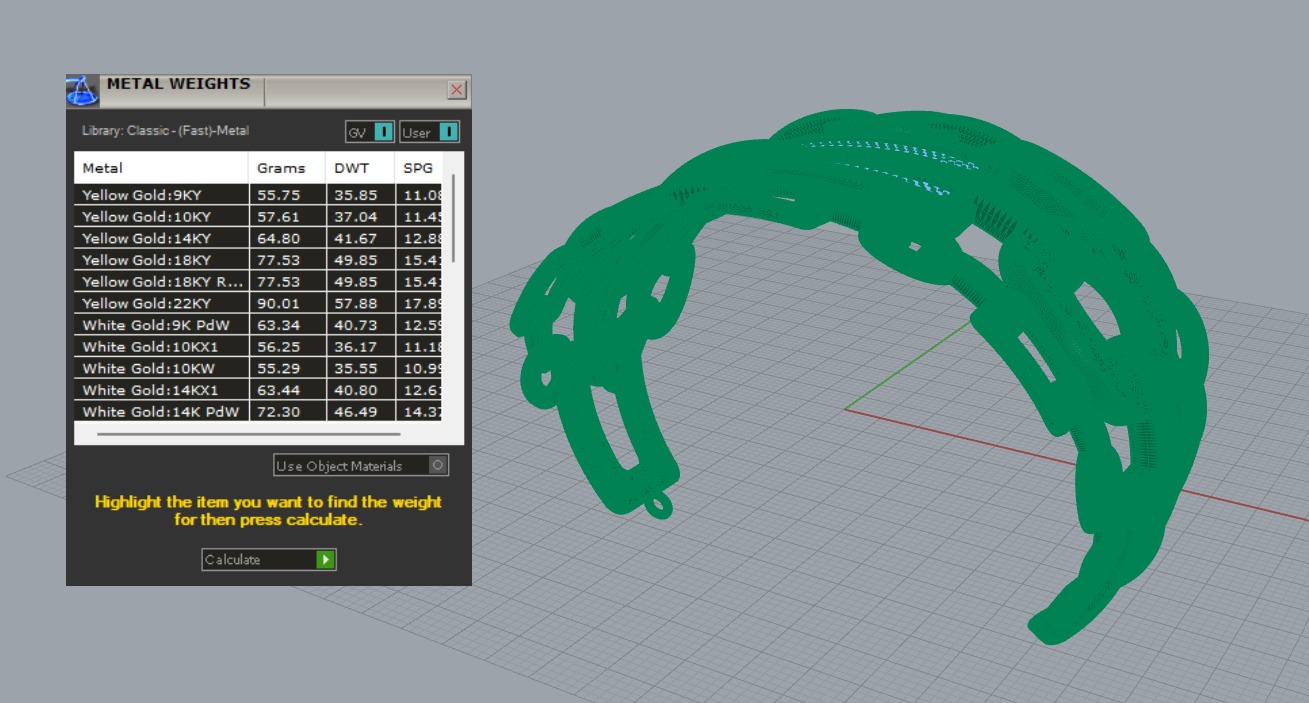 Graziella Bracelet 3D print model_7