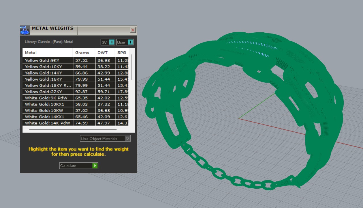 Graziella Bracelet 3D print model_6