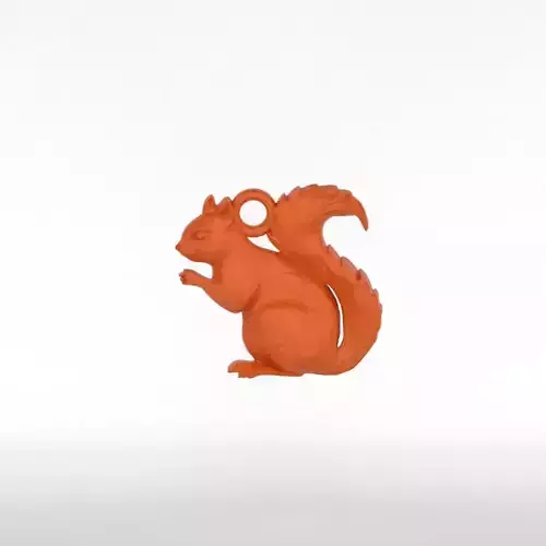 Squirrel Pendant