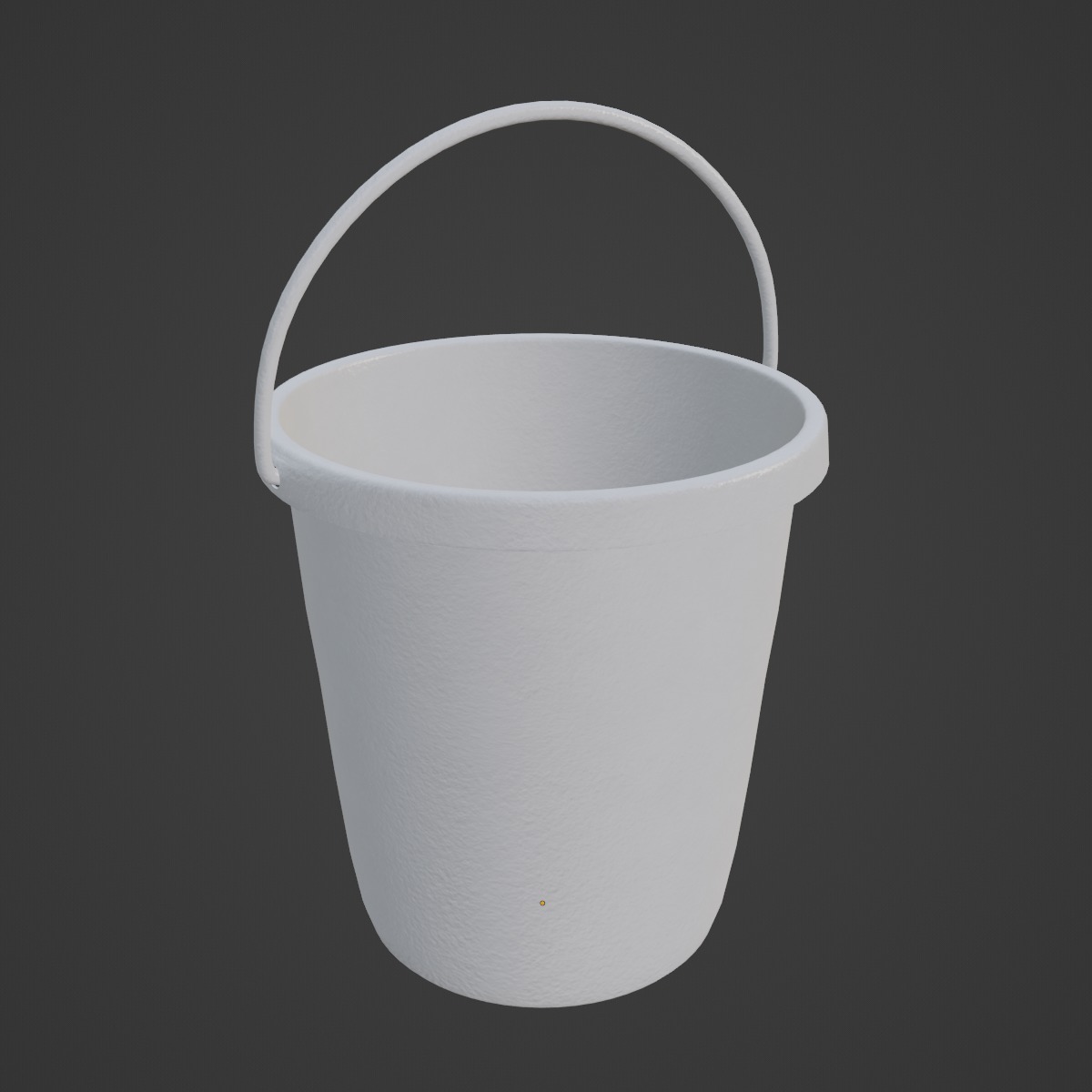 Plastic Bucket 10 Low-poly 3D model_6
