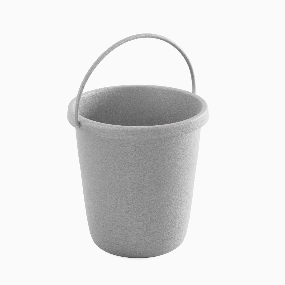 Plastic Bucket 10 Low-poly 3D model_3
