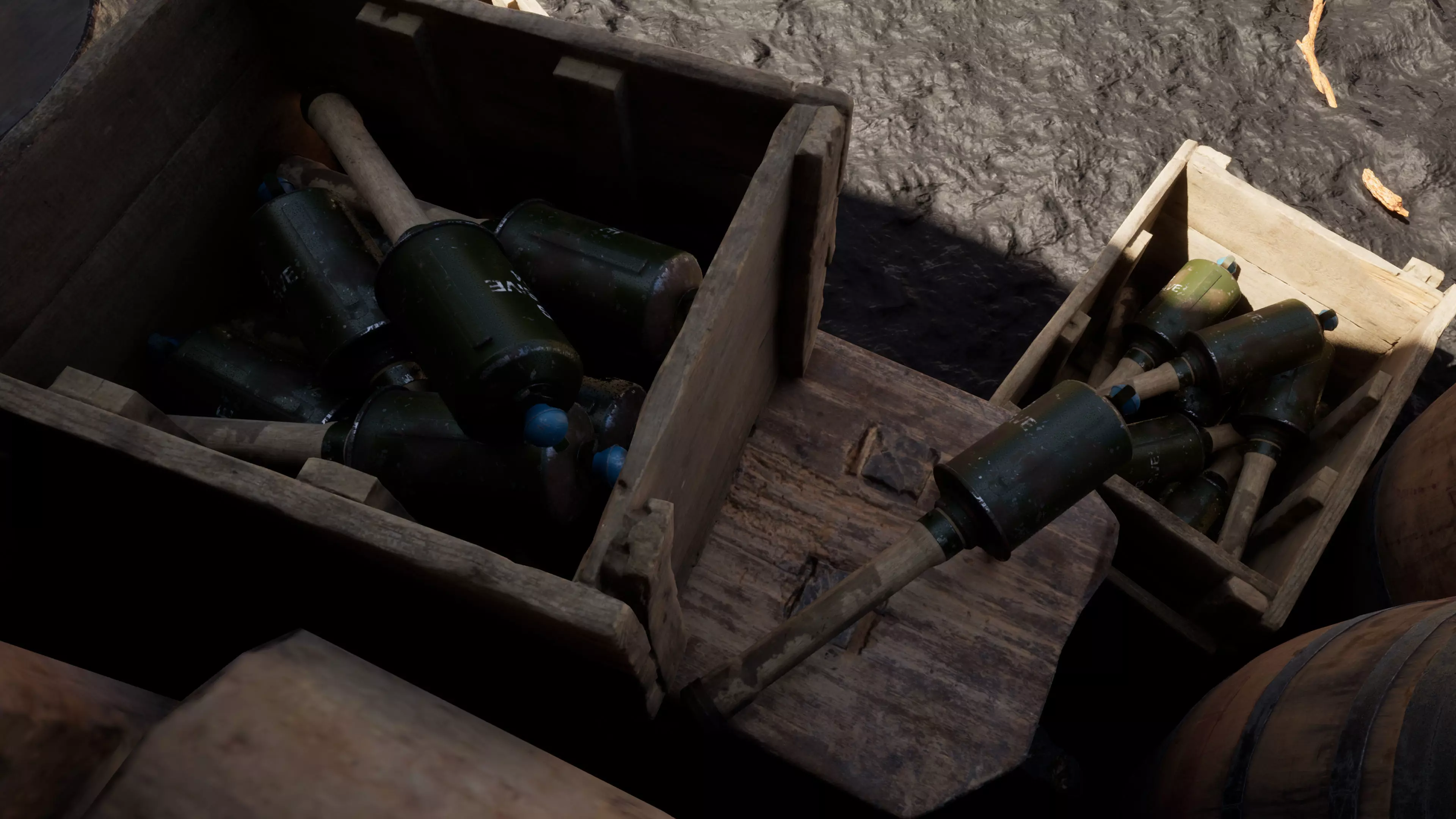 German M24 Stick Grenade 3D model_0