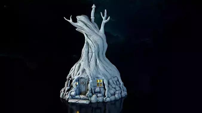 The house in the tree 3D print model