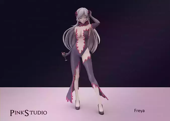 Danmachi - Freya 3D print model