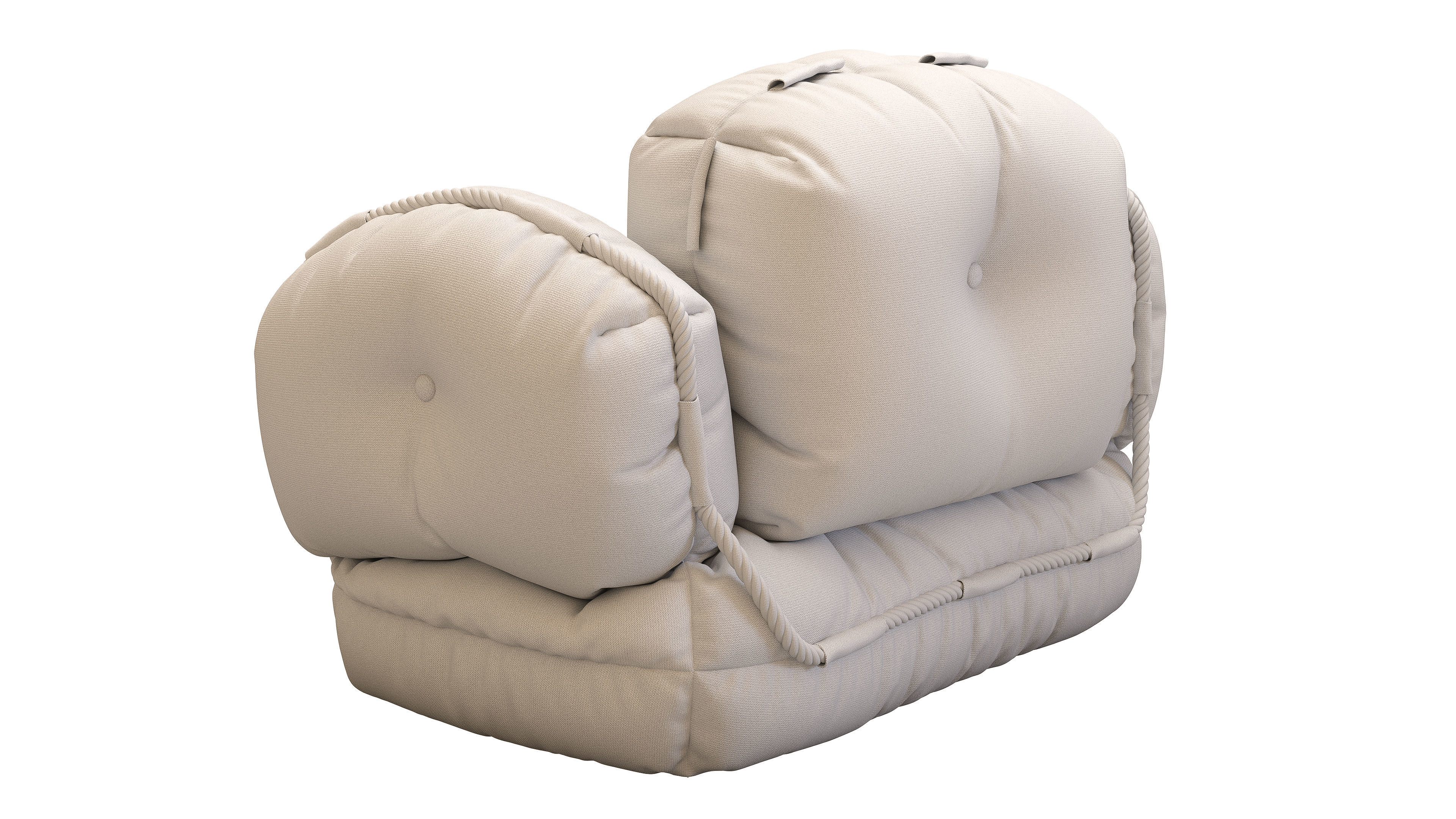 ABCD chair Low-poly 3D model_3