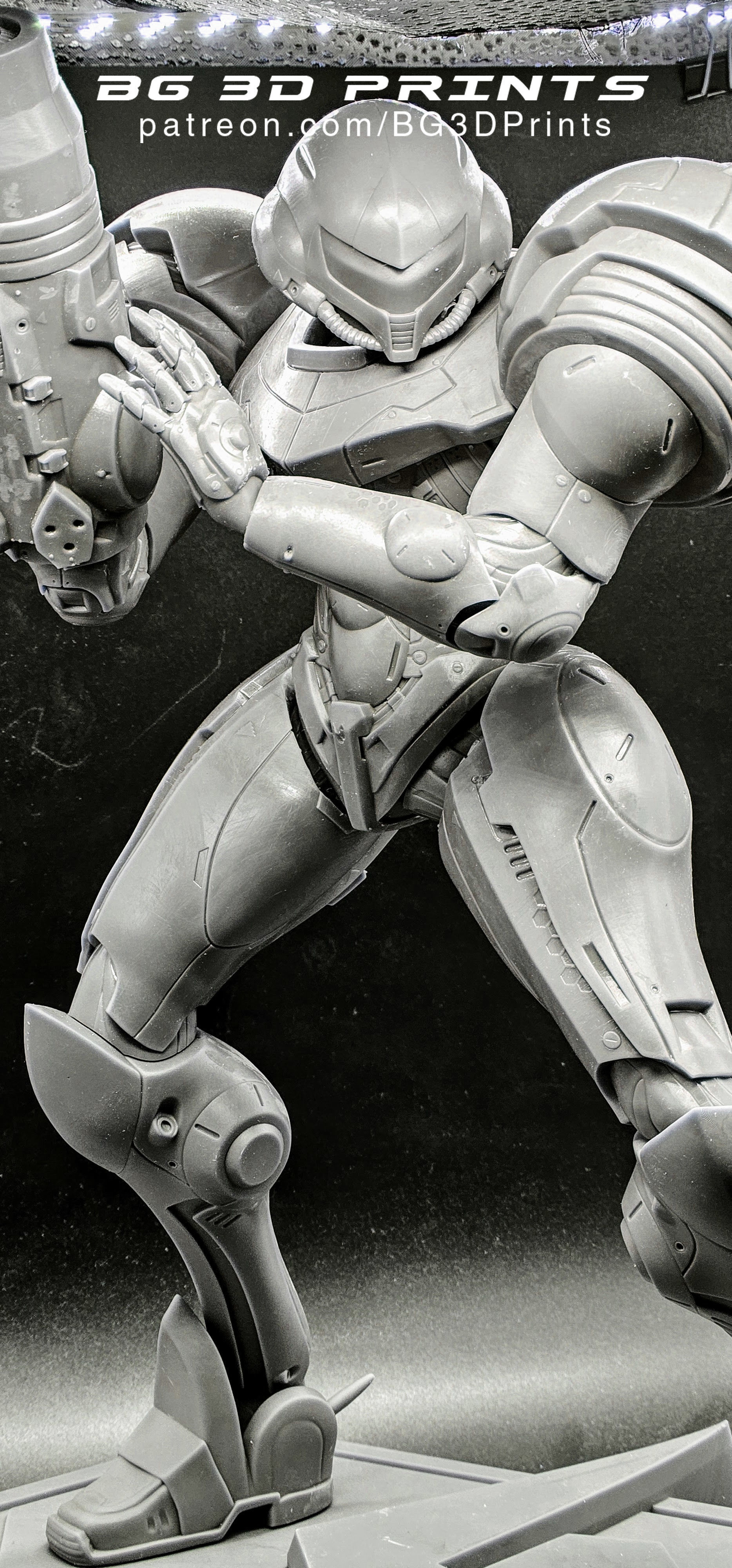 Samus Aran from Super Metroid STL 3D Print Fanart 3D print model_2