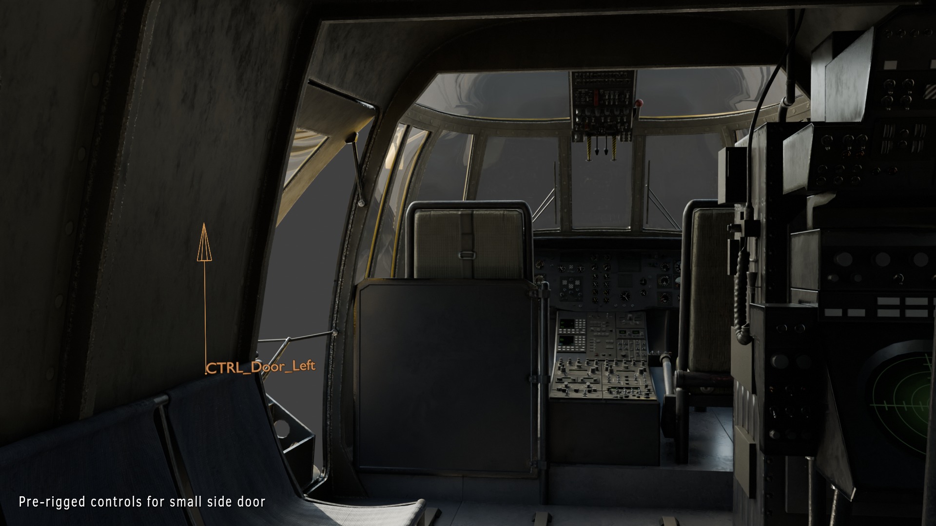 Westland Sea King HAR3 Royal Air Force 3D model_12