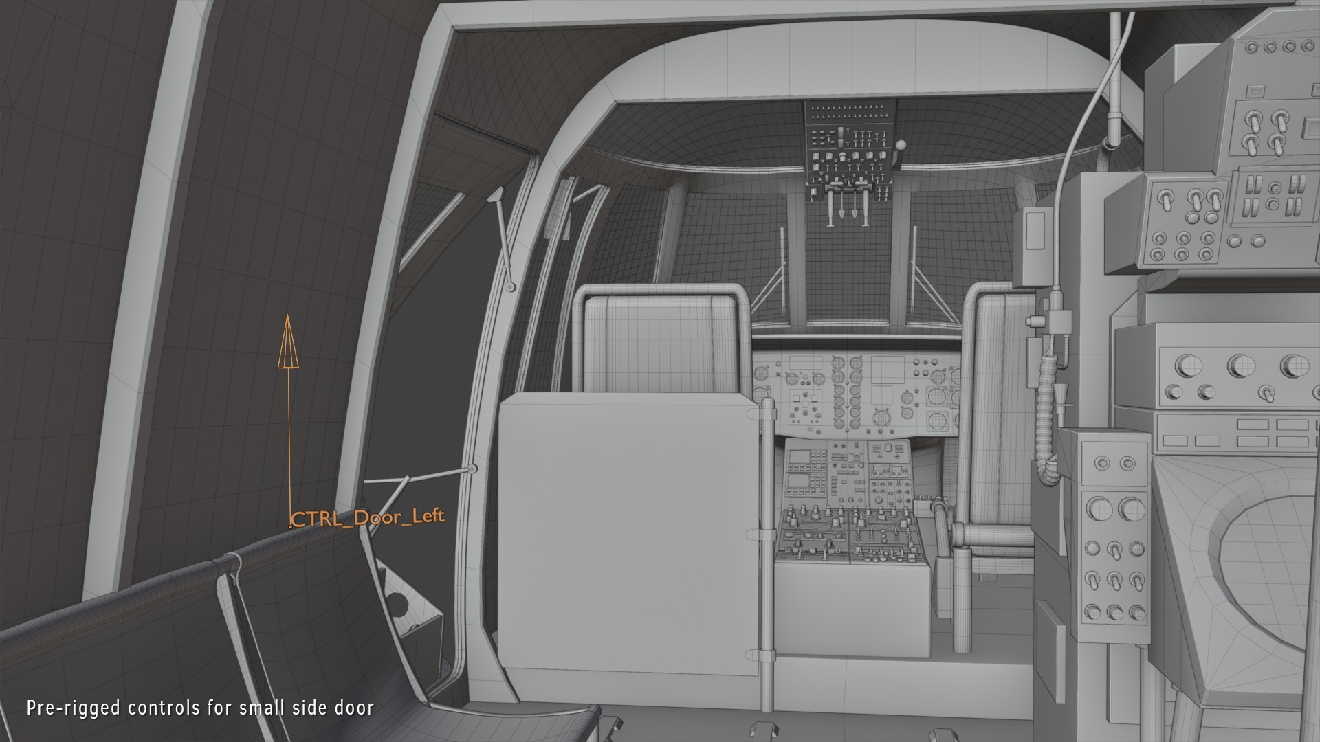 Westland Sea King HAR3 Royal Air Force 3D model_11