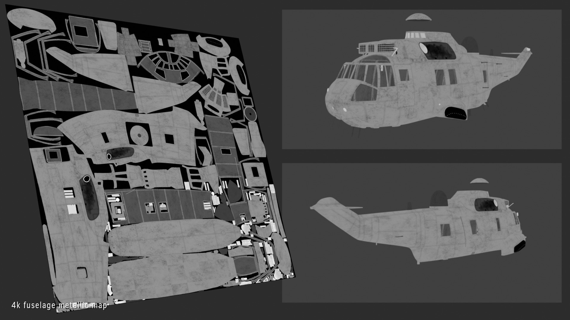 Westland Sea King HAR3 Royal Air Force 3D model_26