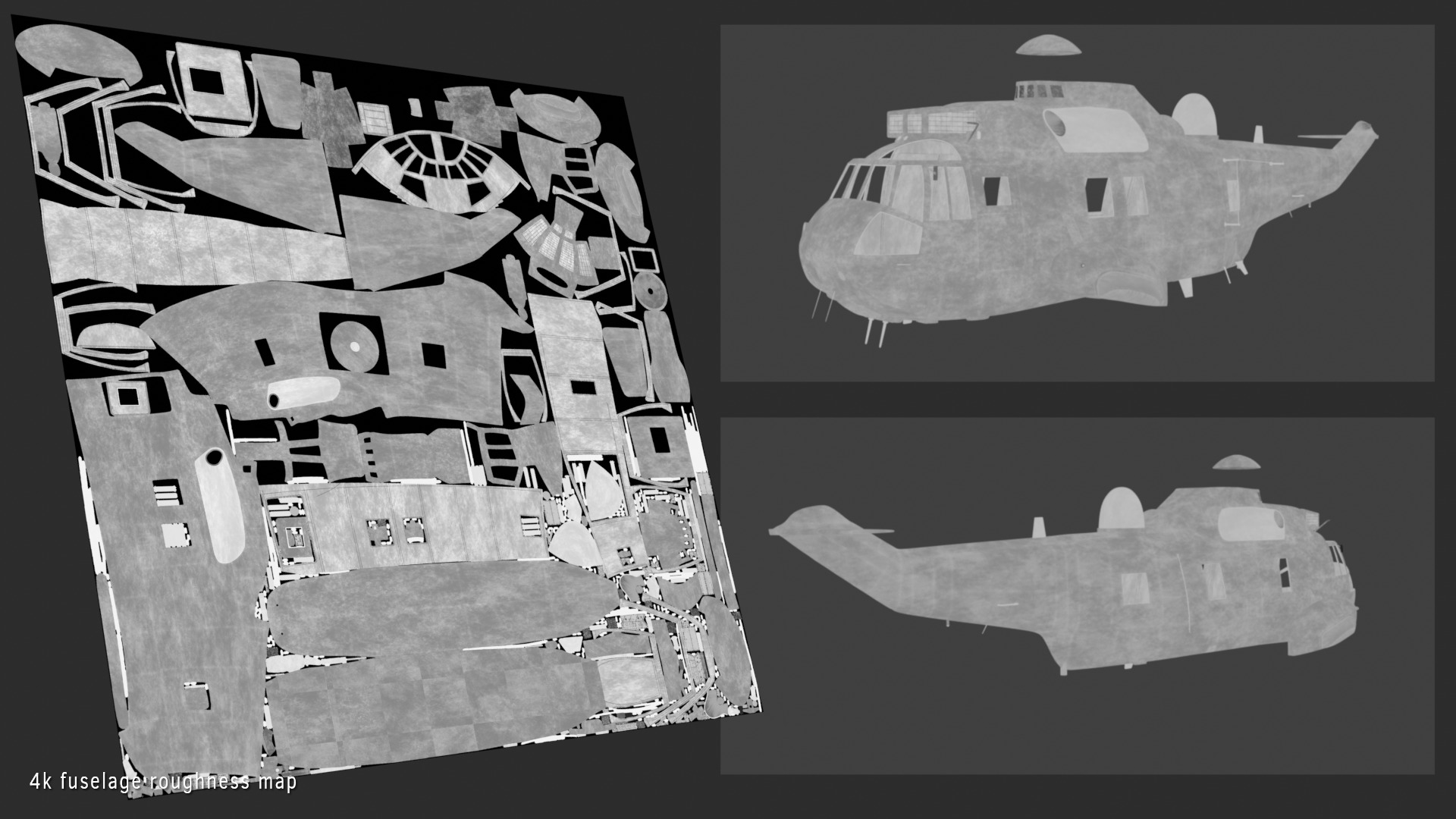 Westland Sea King HAR3 Royal Air Force 3D model_27
