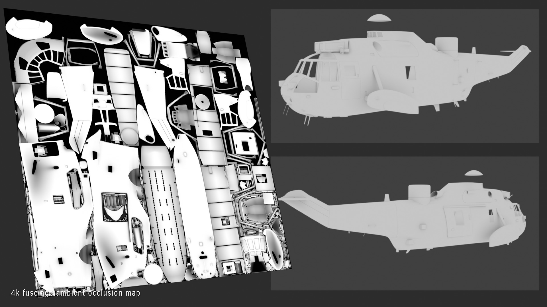 Westland Sea King HAR5 Royal Navy 3D model_29