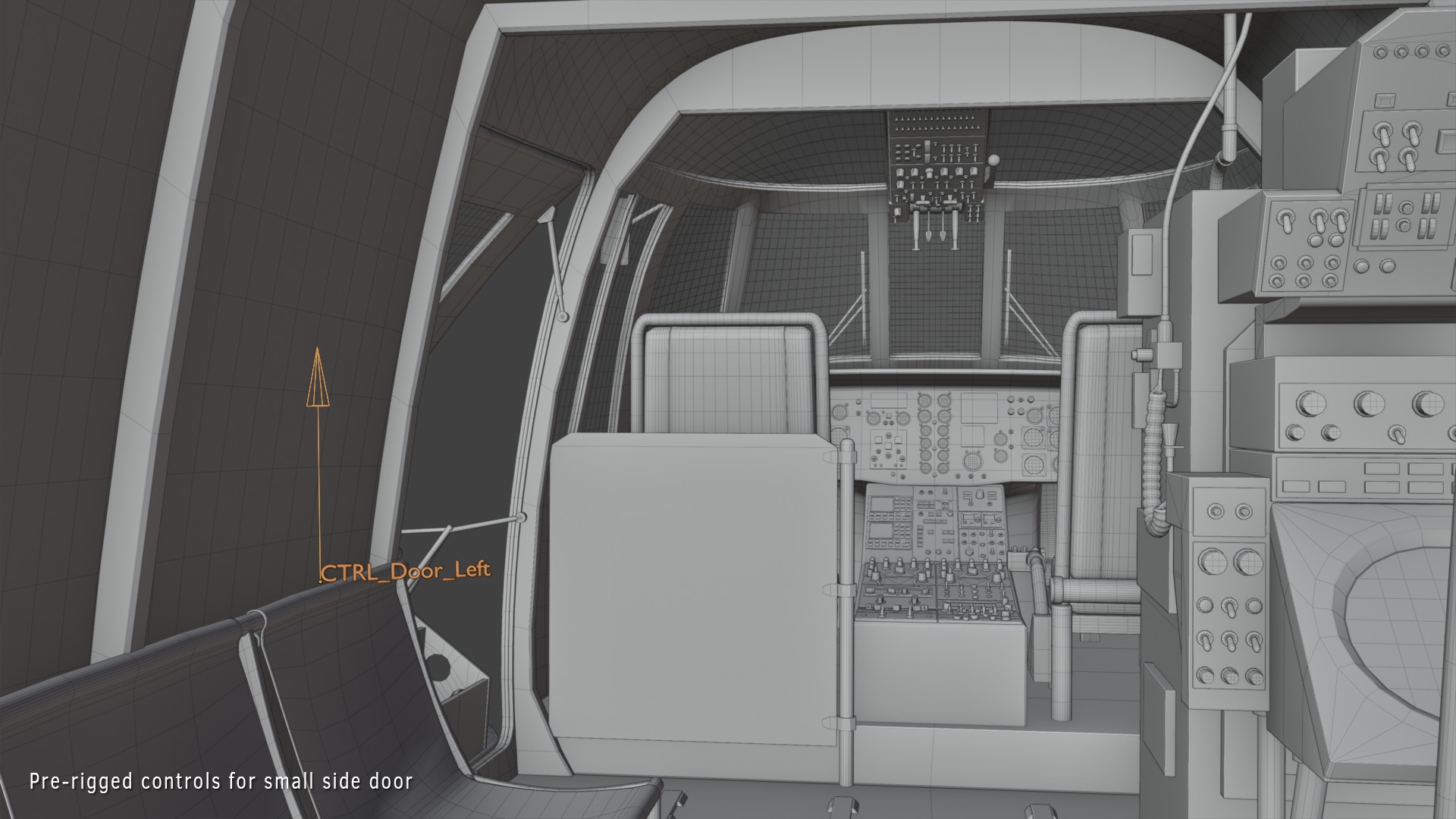 Westland Sea King HAR5 Royal Navy 3D model_11