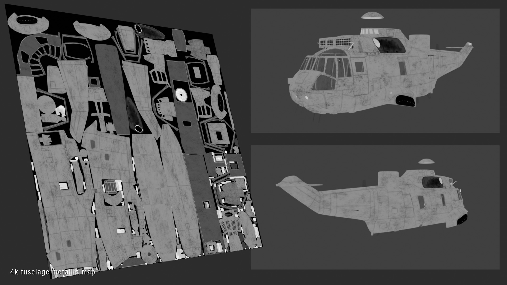 Westland Sea King HAR5 Royal Navy 3D model_26