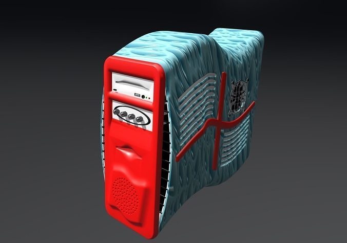 Central unit 3D model