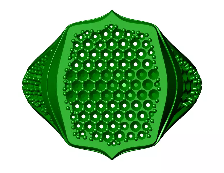 Anillo Hombre piedras 3D print model_0