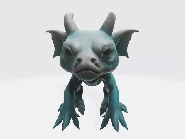 Alien creature 3D model