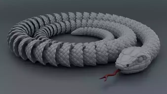 flixable RattleSnake 3D print model