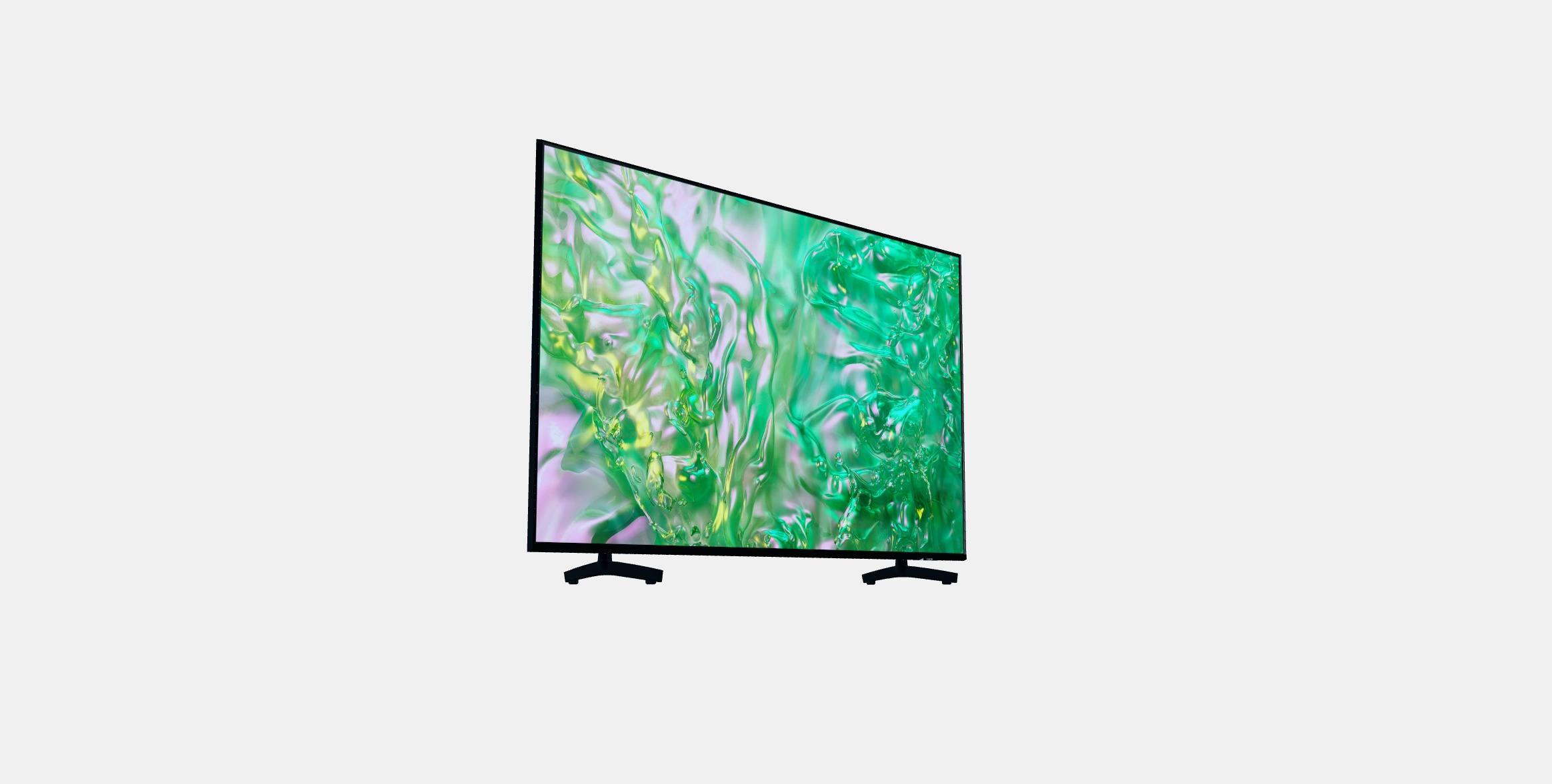 55 Crystal UHD 4K DU8072 Smart TV 2024 3D model_2