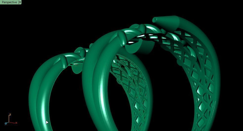 nail fusion ring 3D print model_4