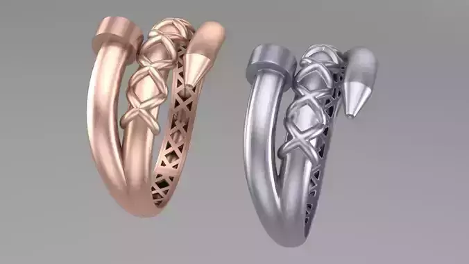 nail fusion ring 3D print model