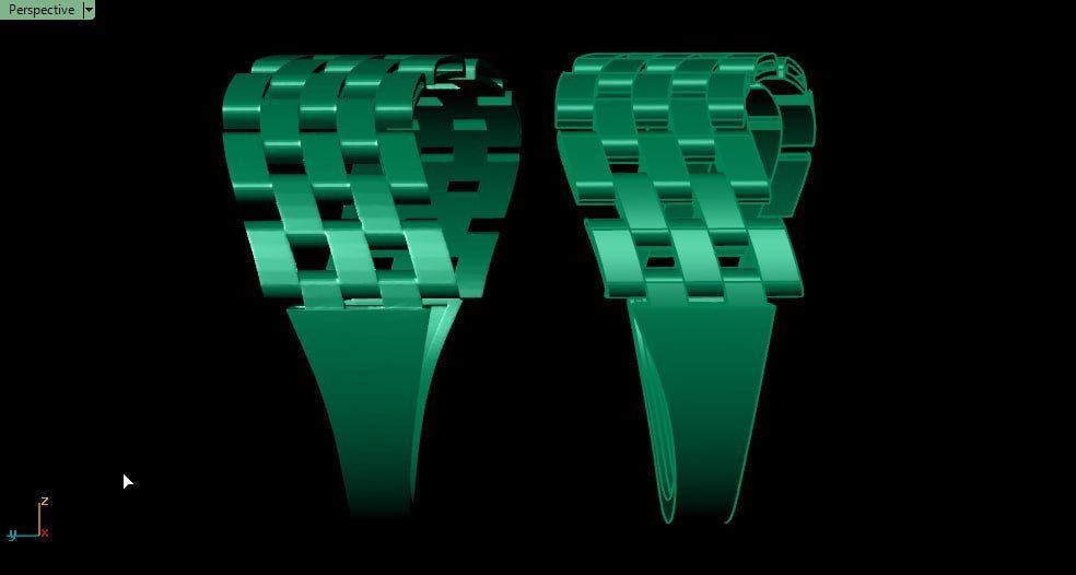 serolex but solid fusion ring 3D print model_4