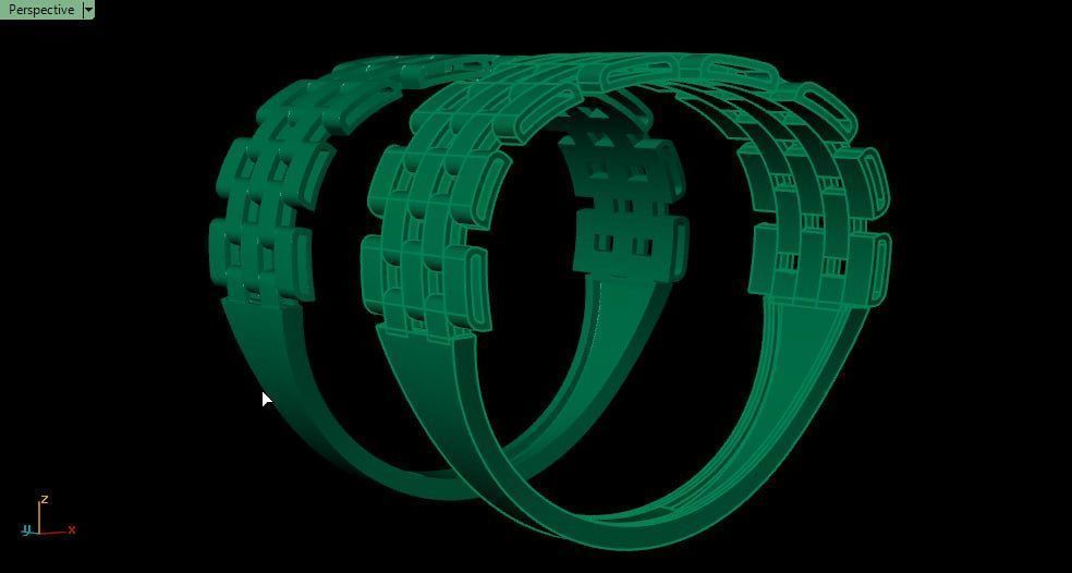serolex but solid fusion ring 3D print model_3