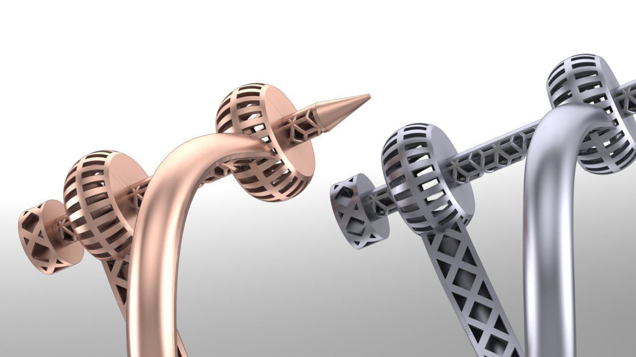 nail fusion ring ver2 3D print model_4