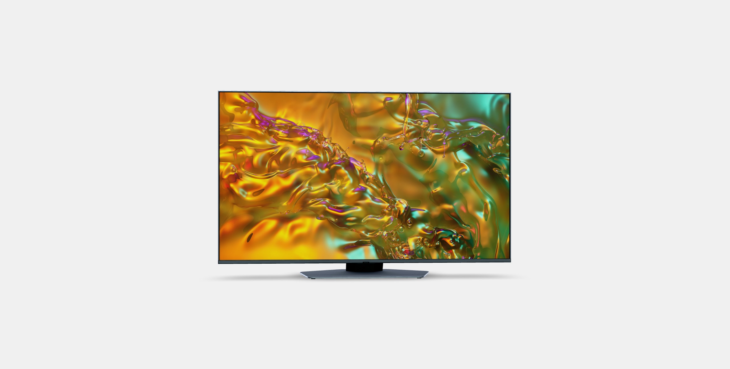 50 QLED 4K Q80D Smart TV 2024 3D model_10