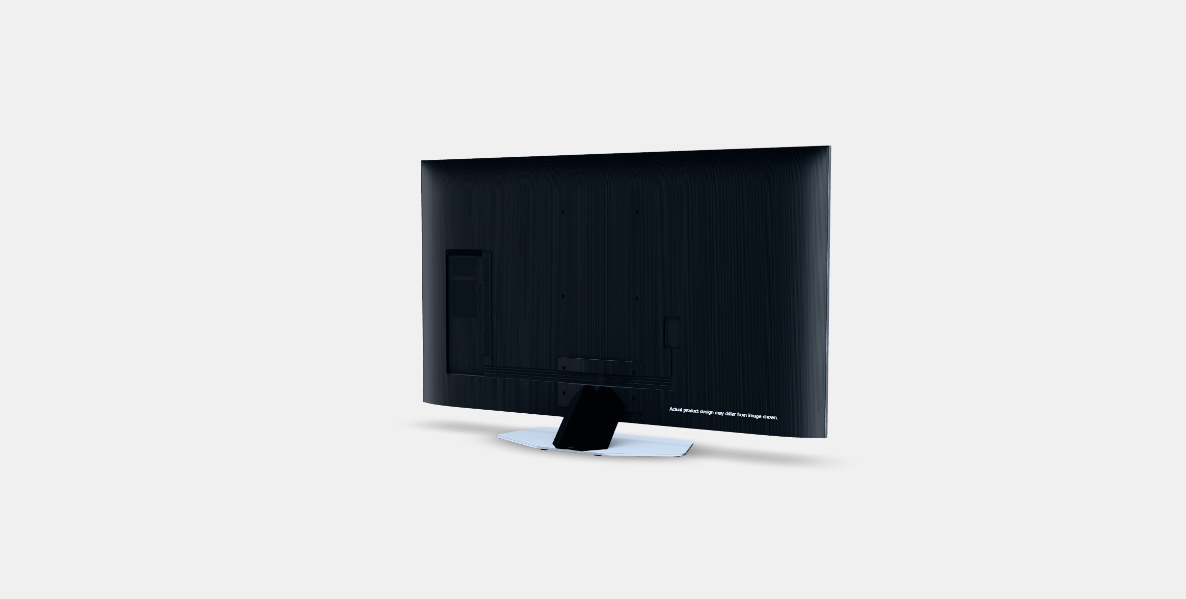 50 QLED 4K Q80D Smart TV 2024 3D model_3