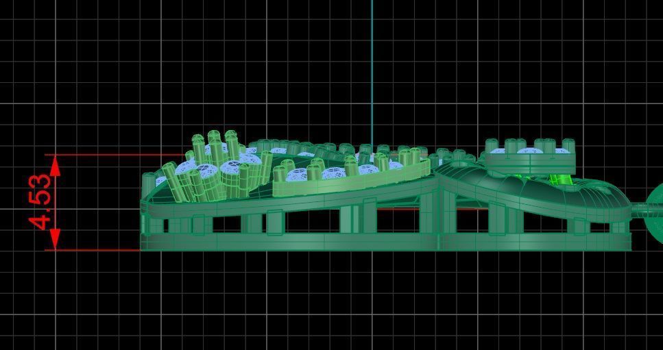 Beautiful diamond pendant with Tops Locket set 3D print model_4