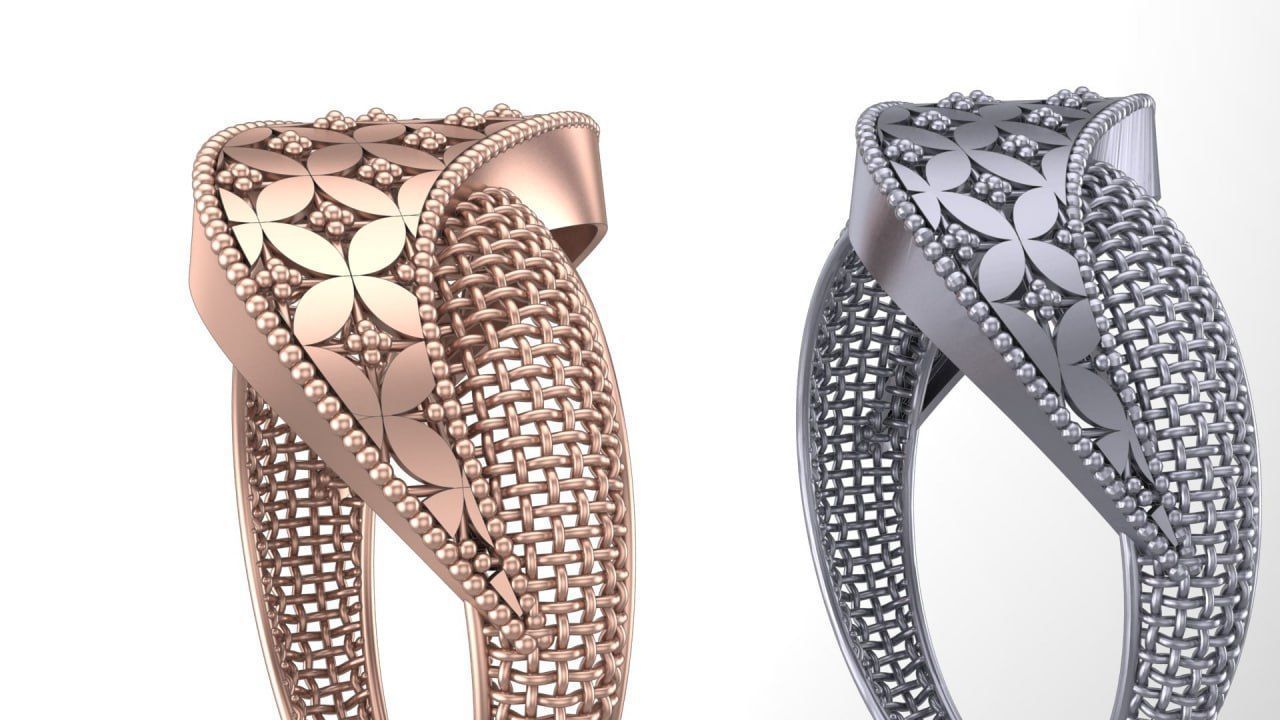 basket net fusion 3D print model_2