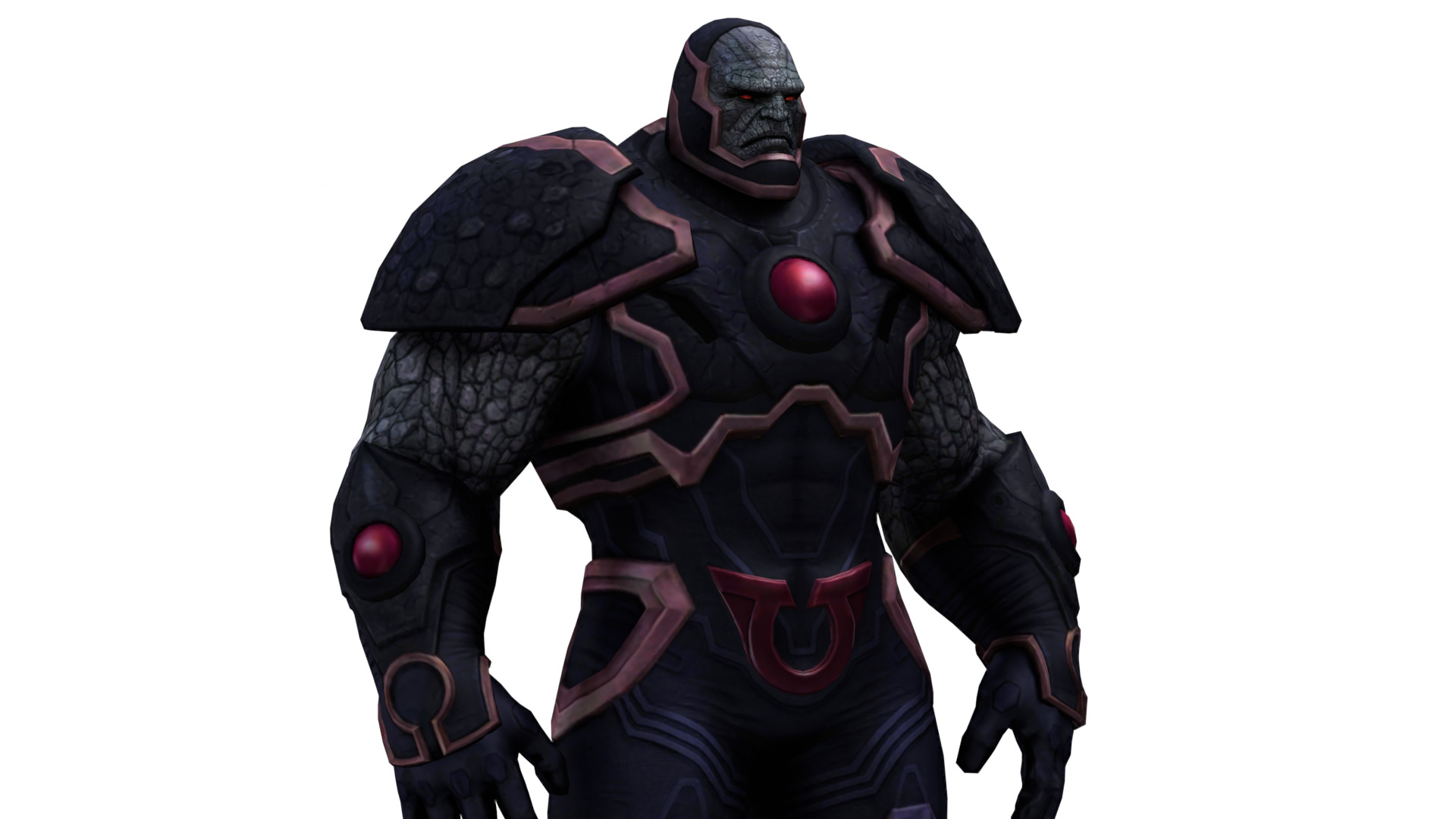 Darkseid 3D Model Rigged Game Ready Supervillain Low-poly 3D model_14