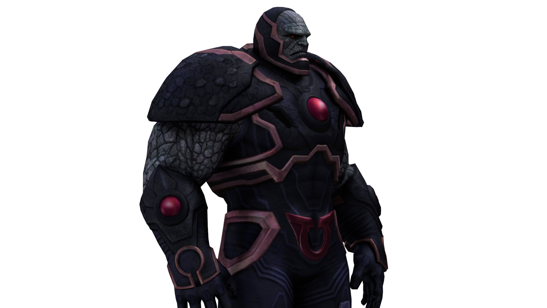 Darkseid 3D Model Rigged Game Ready Supervillain Low-poly 3D model_15