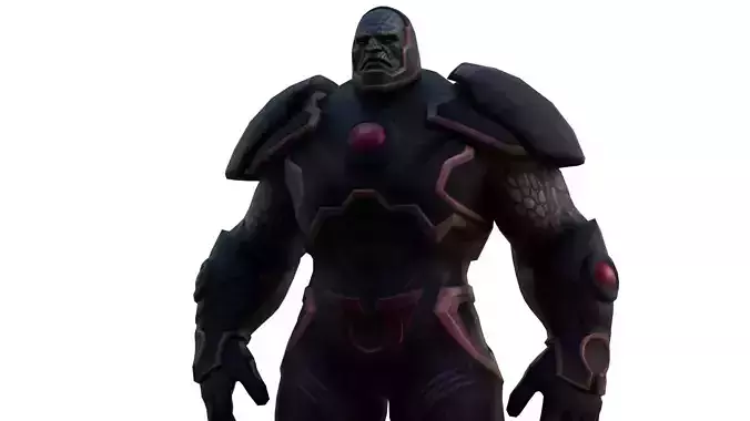 Darkseid 3D Model Rigged Game Ready Supervillain Low-poly 3D model