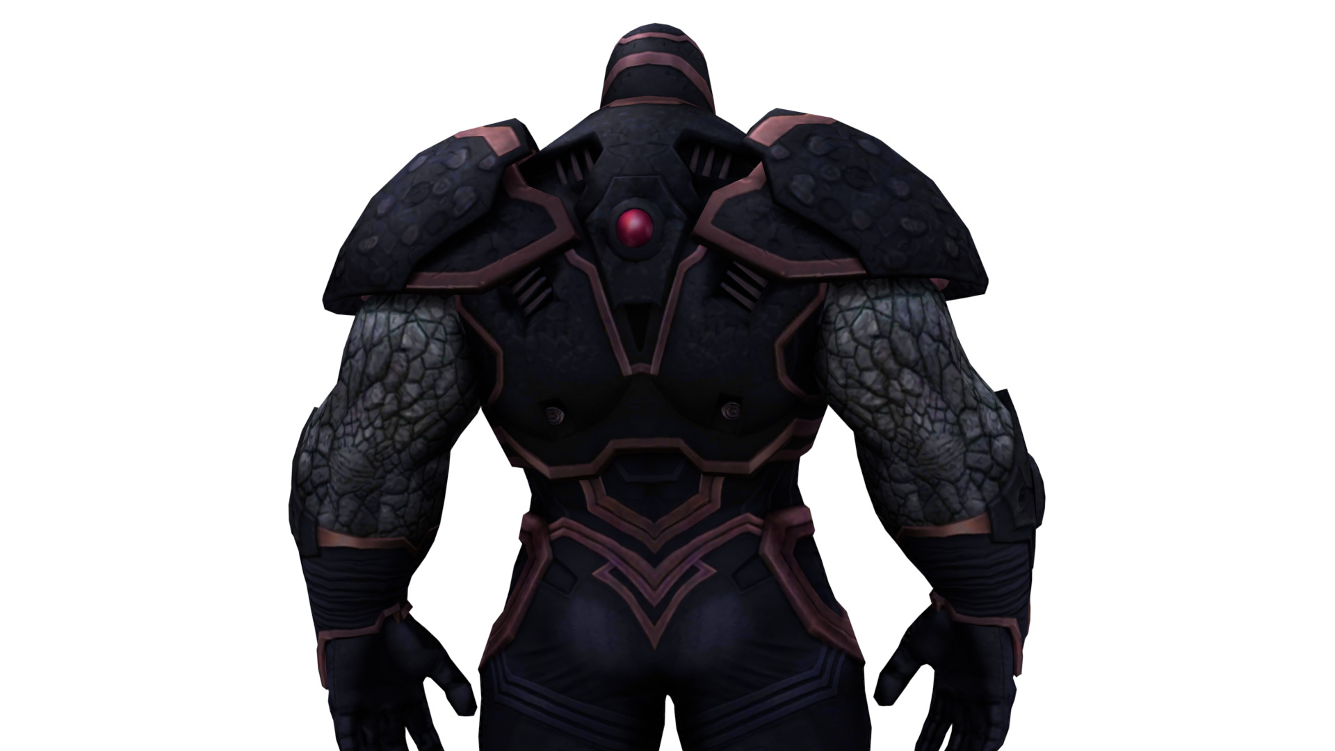 Darkseid 3D Model Rigged Game Ready Supervillain Low-poly 3D model_17