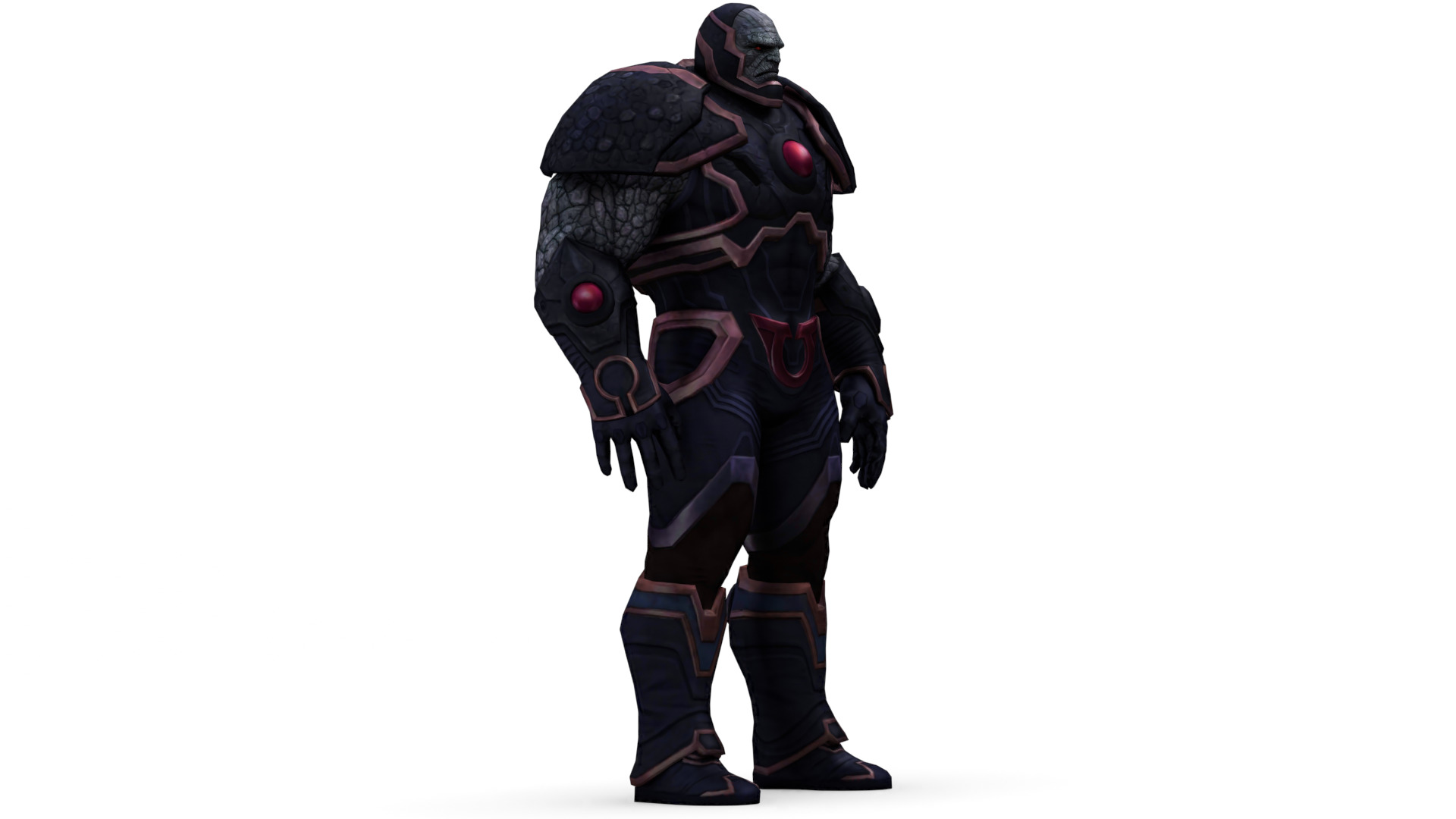 Darkseid 3D Model Rigged Game Ready Supervillain Low-poly 3D model_6
