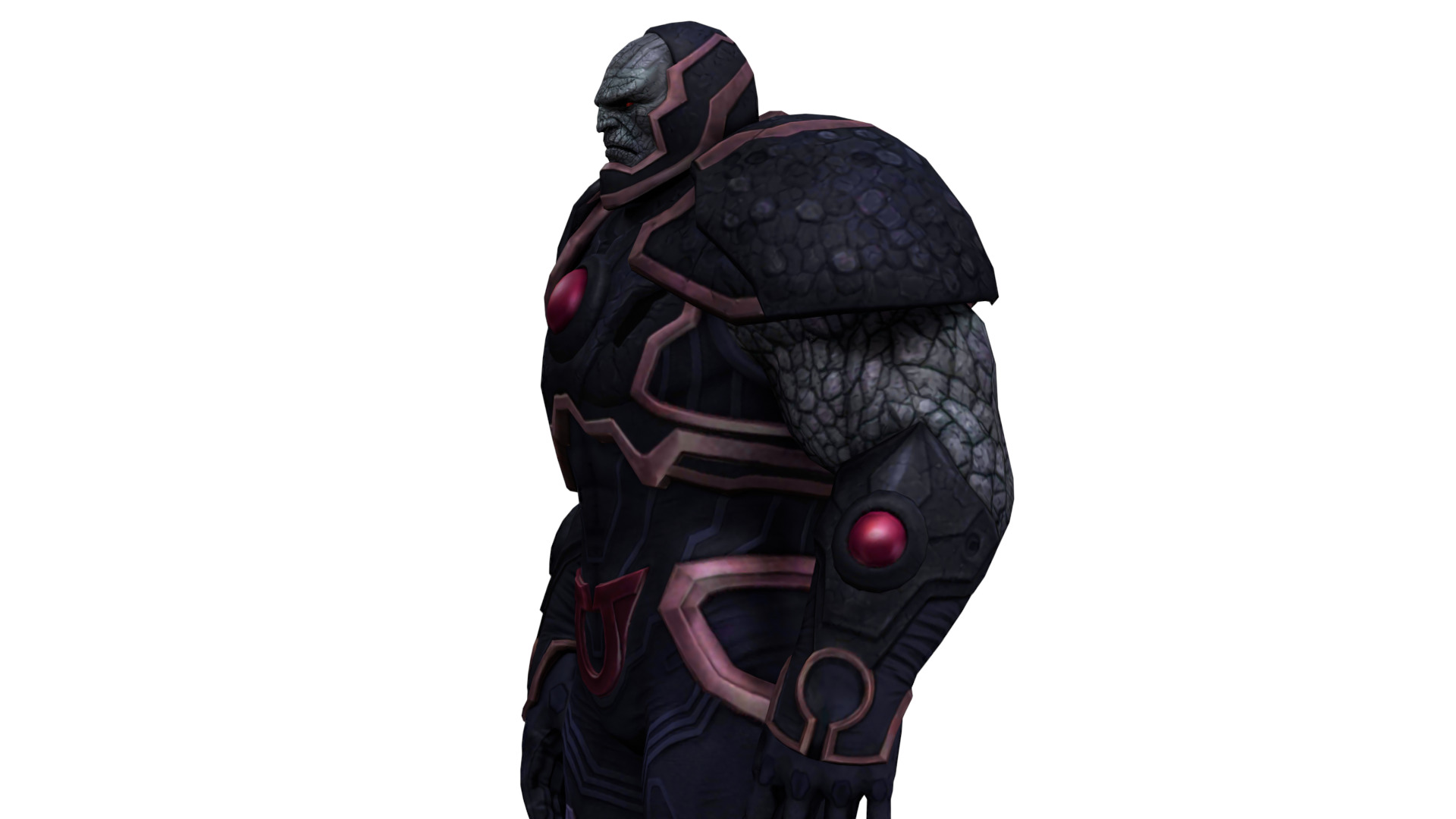 Darkseid 3D Model Rigged Game Ready Supervillain Low-poly 3D model_13