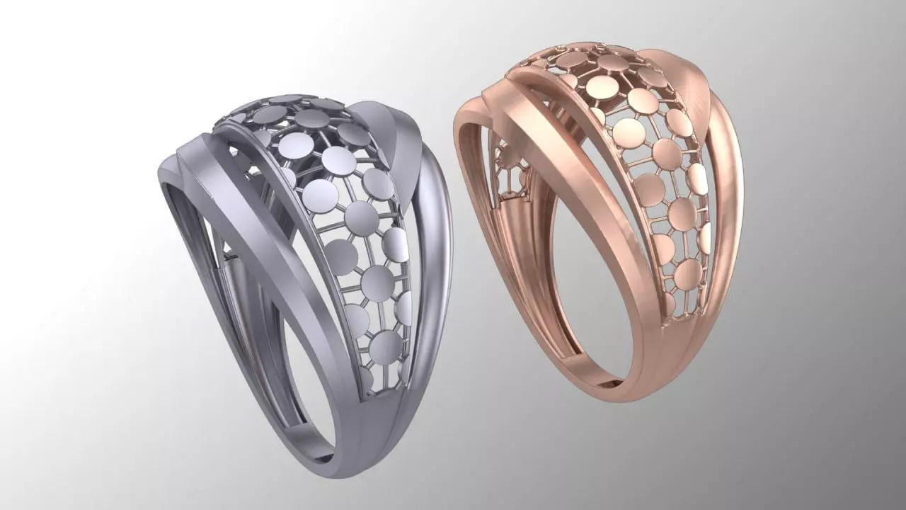 fusion ring 3D print model_0