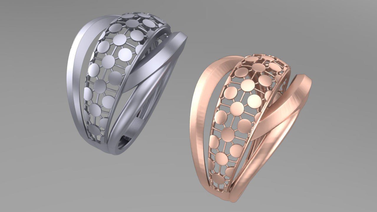 fusion ring 3D print model_2