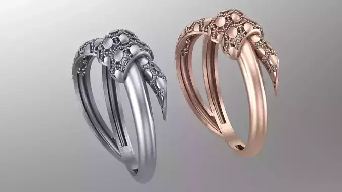 fusion ring ver 2 3D print model