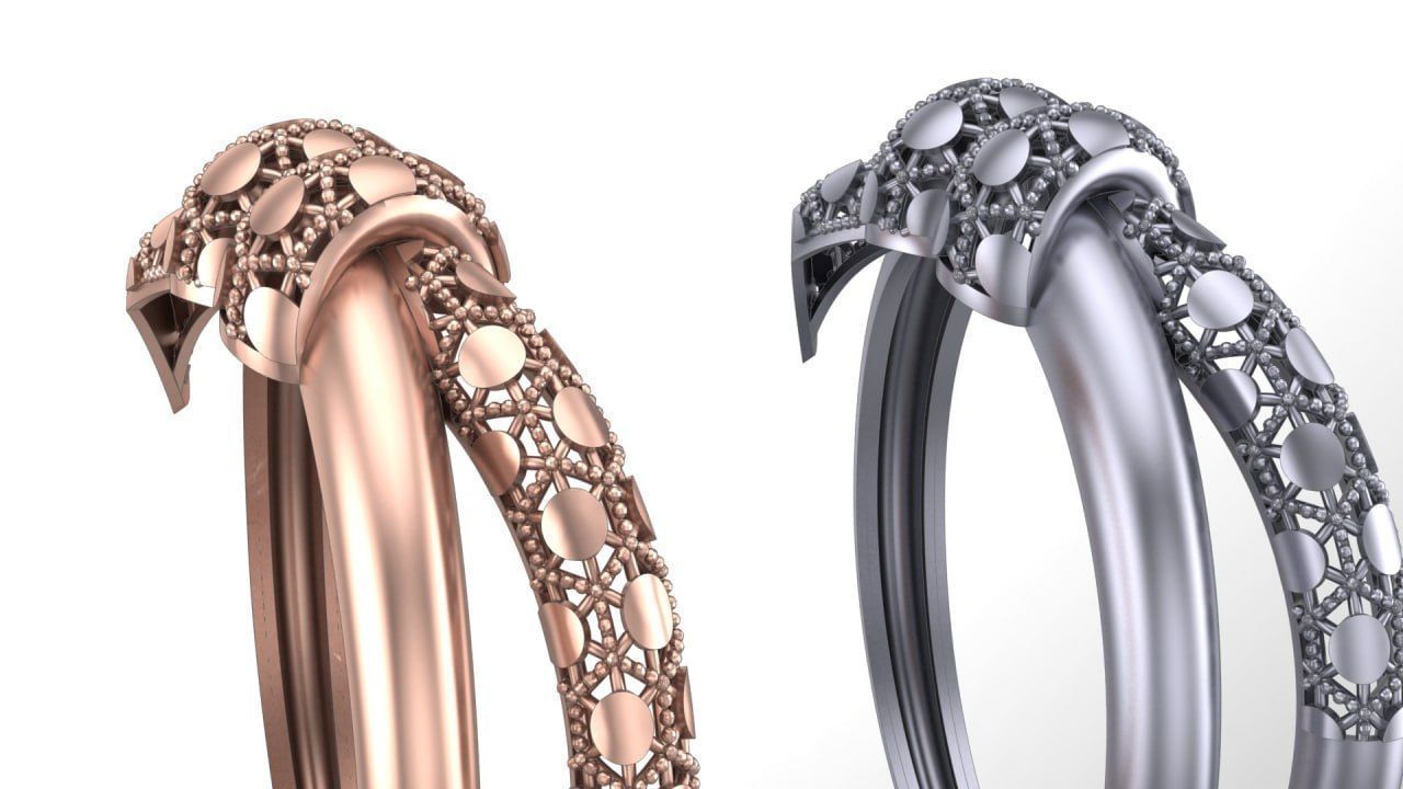 fusion ring ver 2 3D print model_2