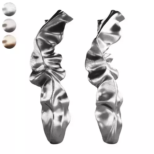 515 interior sculptures 20 wave metal art