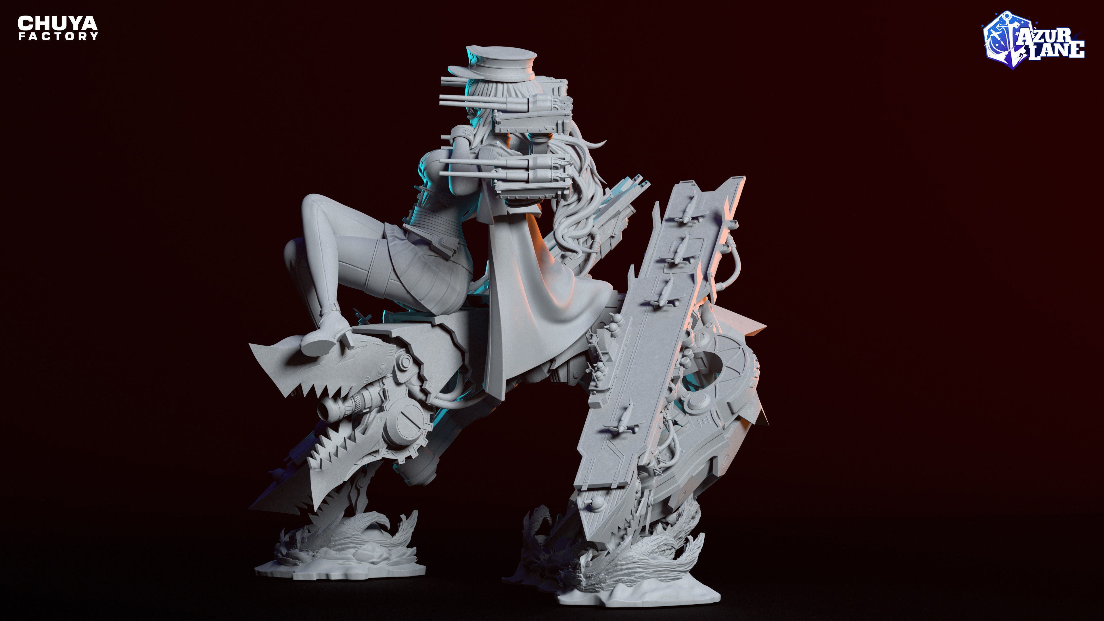 Graf Zeppelin from Azur Lane 3D print model_15