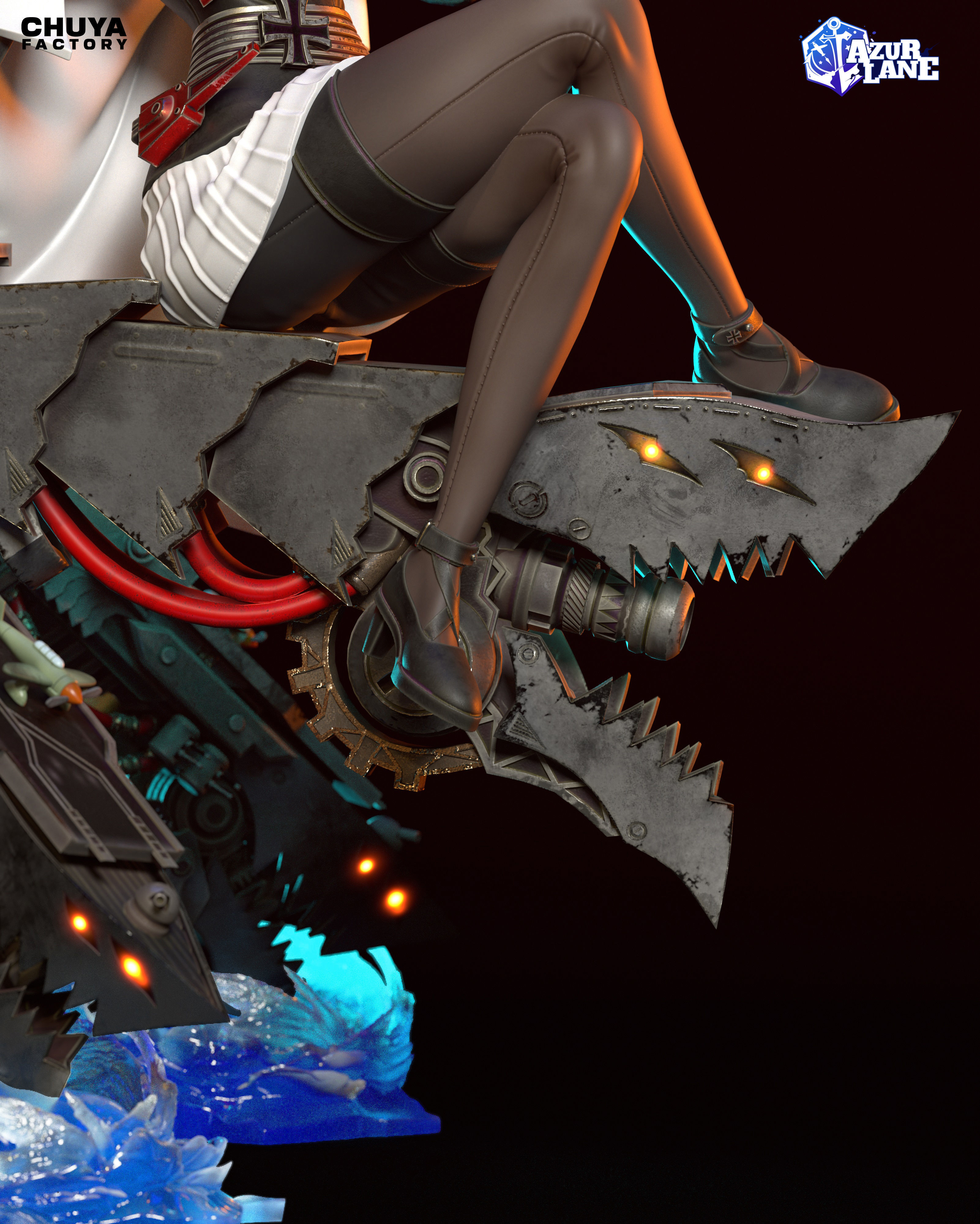 Graf Zeppelin from Azur Lane 3D print model_7