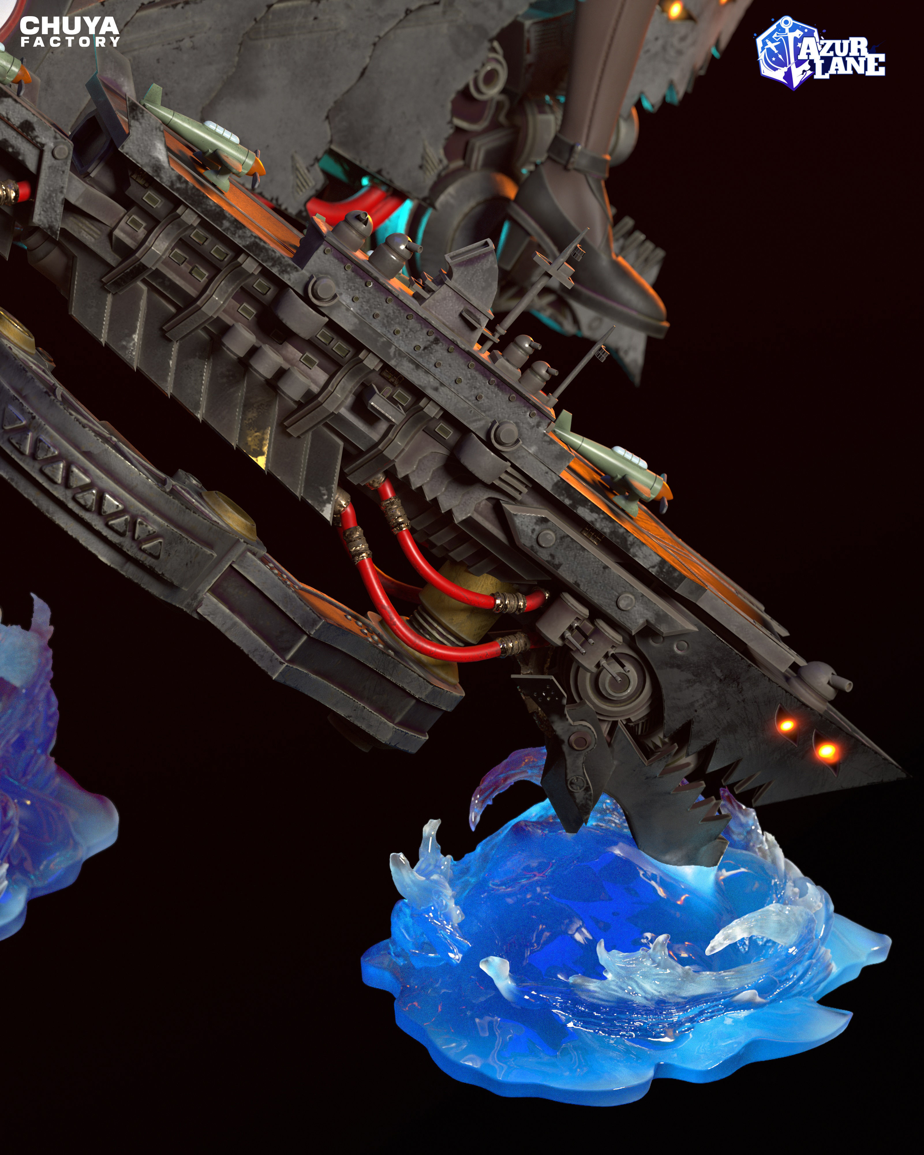 Graf Zeppelin from Azur Lane 3D print model_9