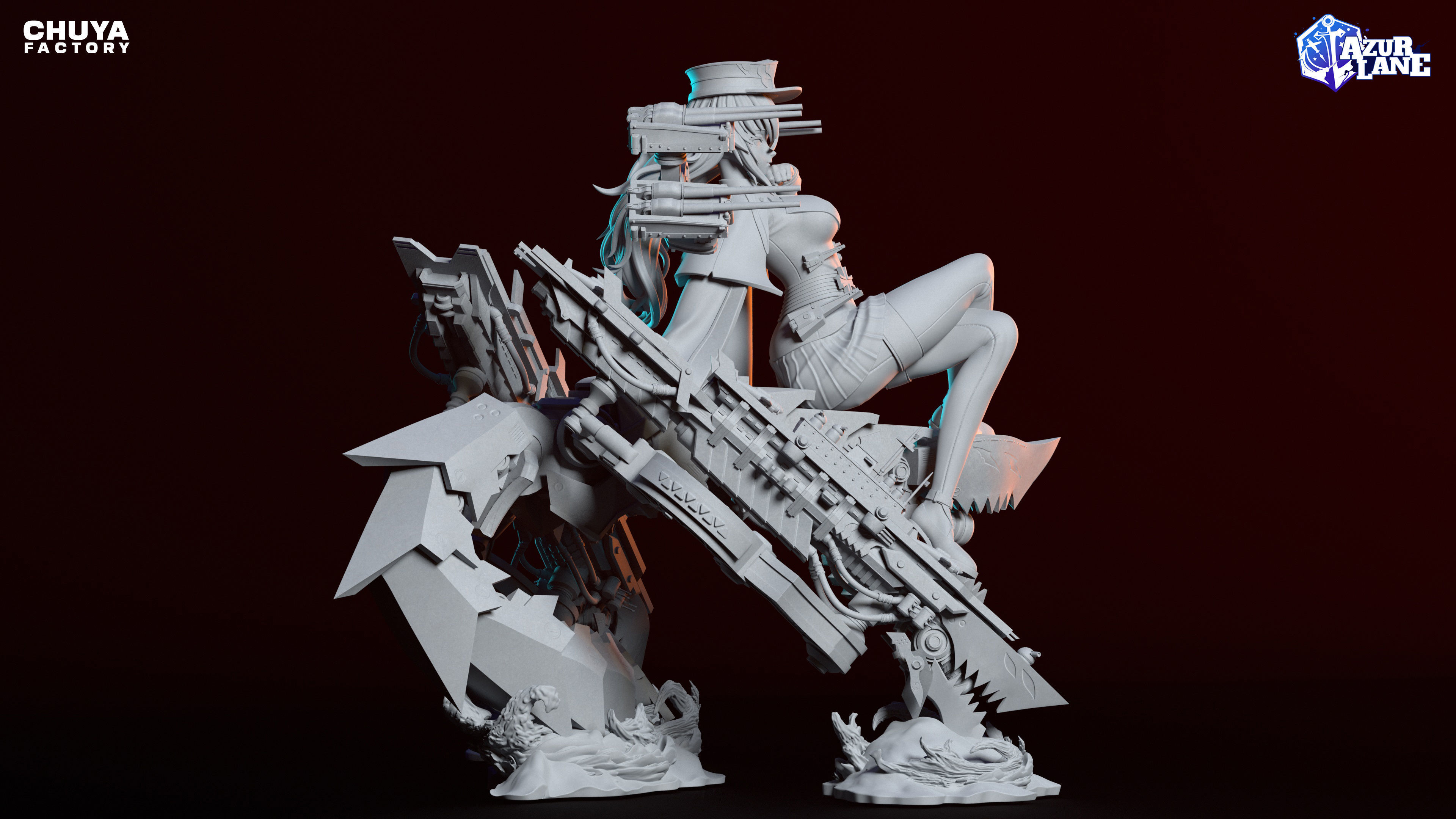 Graf Zeppelin from Azur Lane 3D print model_12