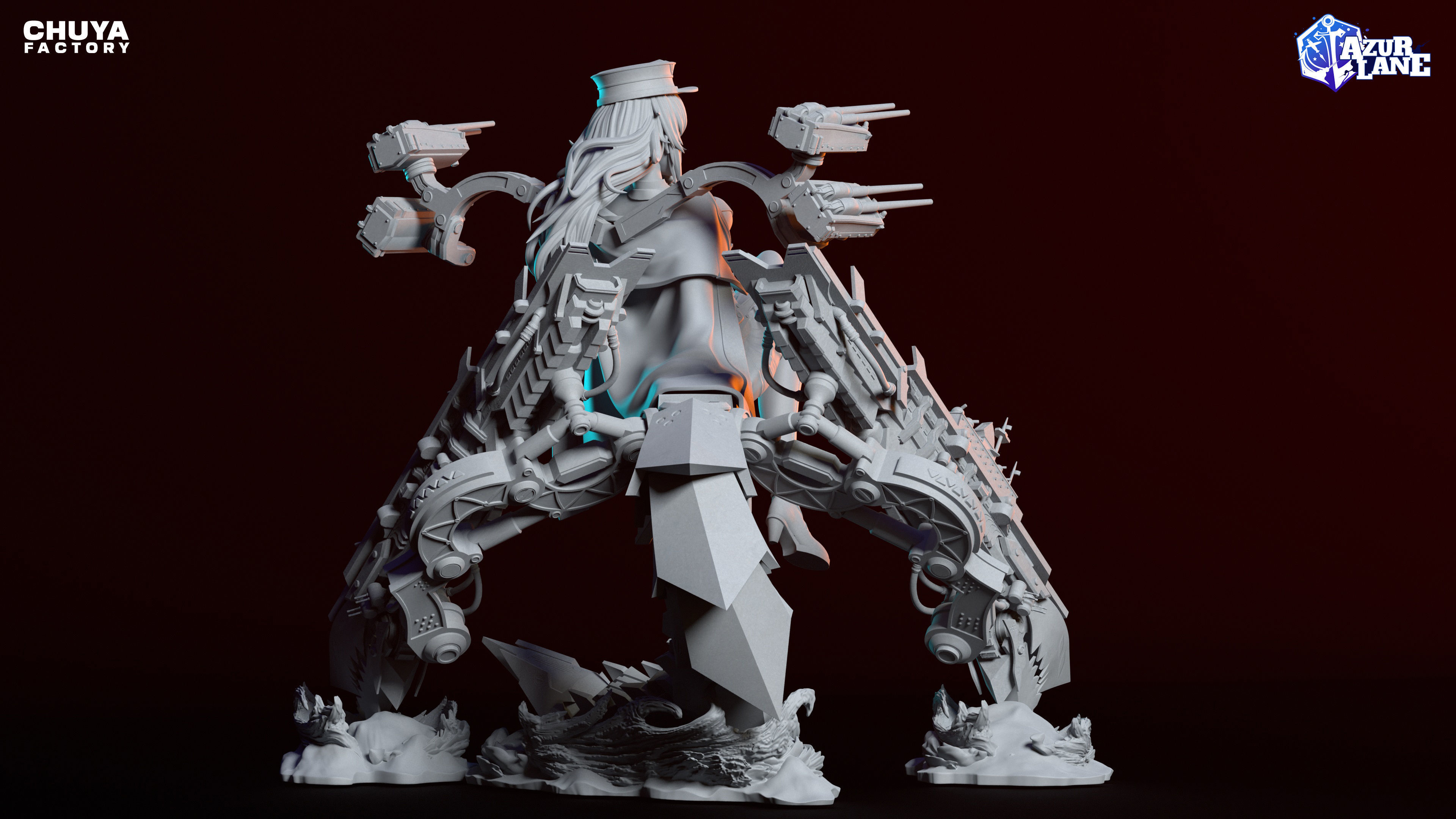 Graf Zeppelin from Azur Lane 3D print model_13