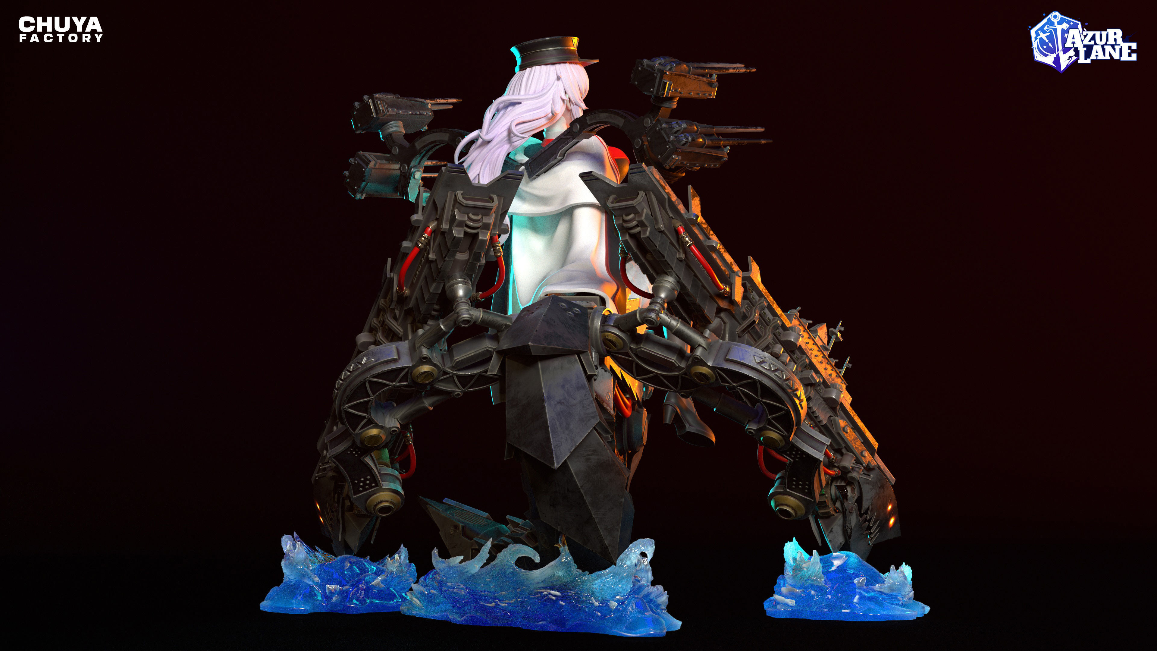 Graf Zeppelin from Azur Lane 3D print model_2