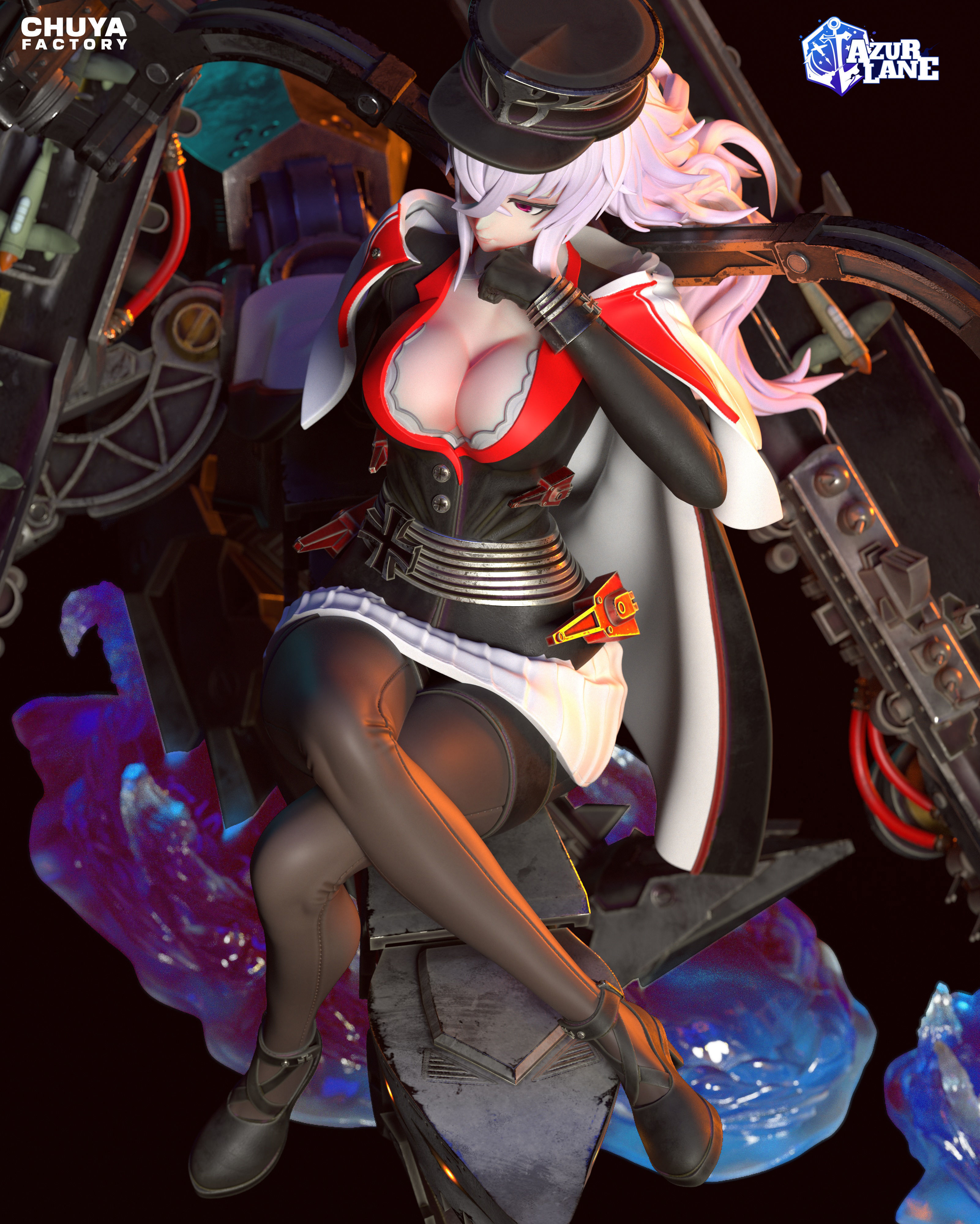 Graf Zeppelin from Azur Lane 3D print model_10